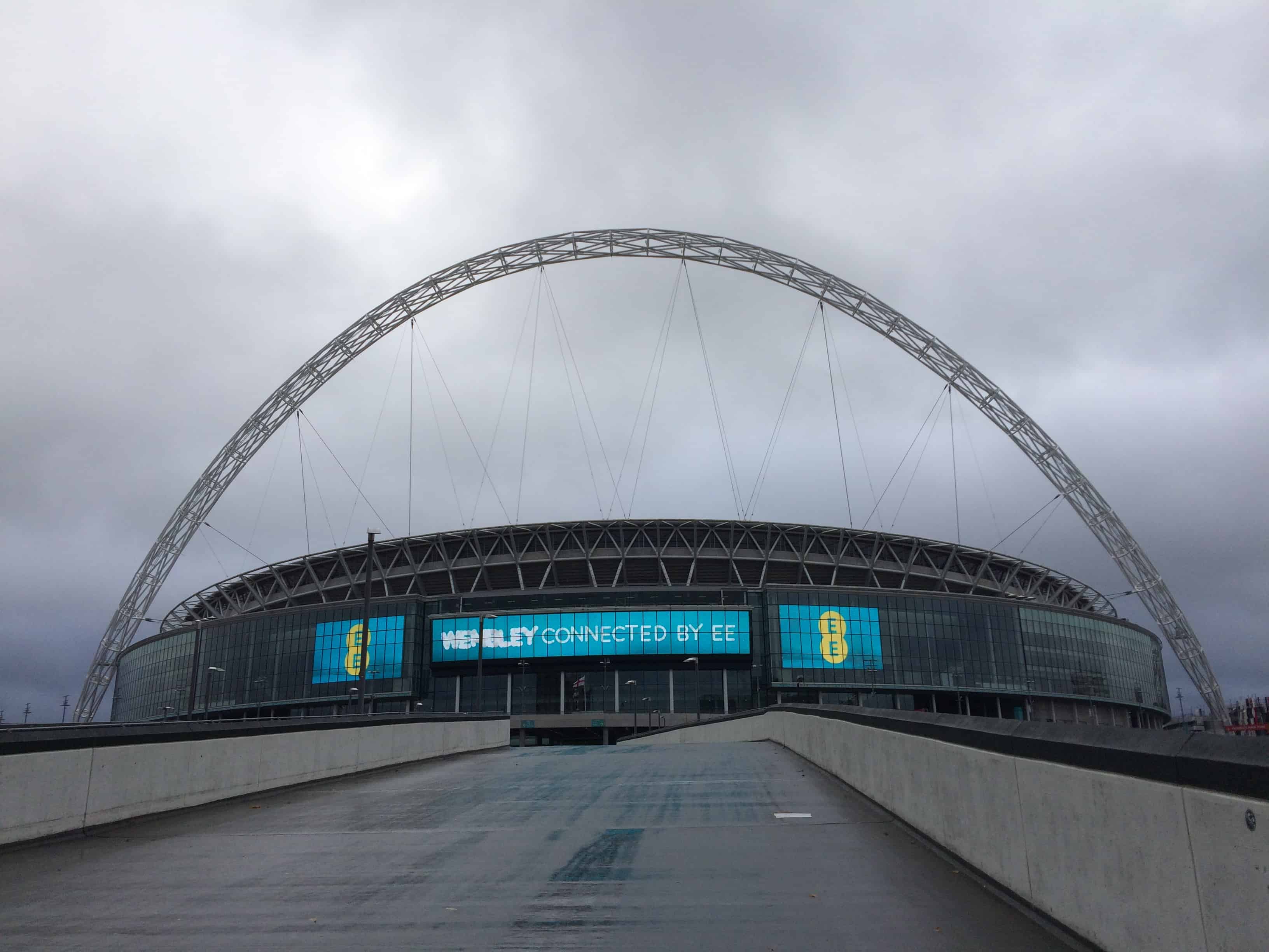 Fotballens Mekka; Nye Wembley Stadium stod ferdig i 2007.